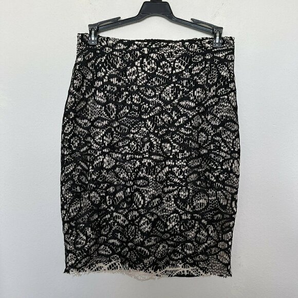 Anthropologie midi Pencil Skirt XSMALL layered Weston Wear Dual Foundation - Picture 12 of 14